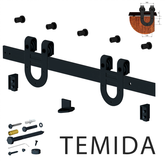 

Комплект Раздвижной Системы Valcomp Design Line Temida В Стиле Loft 213-453
