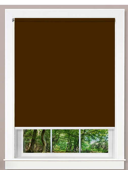 

Ролета Roll Star 85x180 см ВО Блэкаут Кофе (5825)