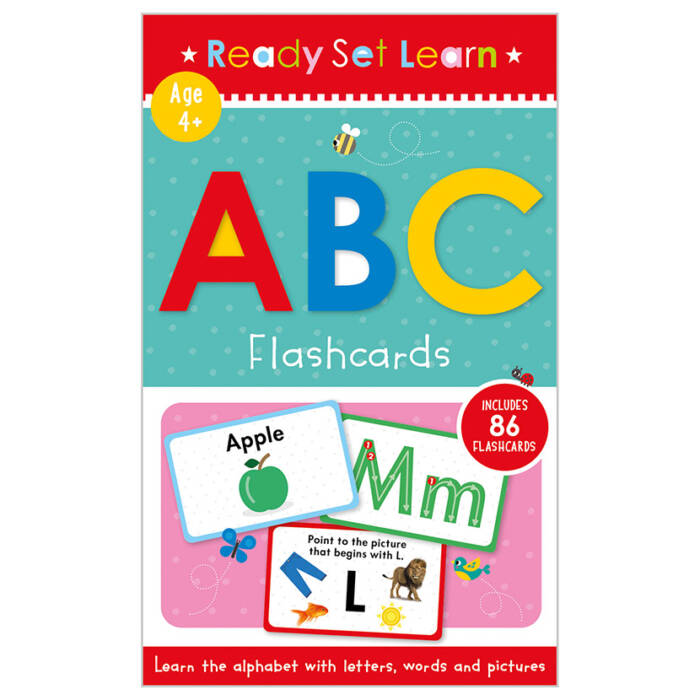 

Ready Set Learn. ABC. Flashcards