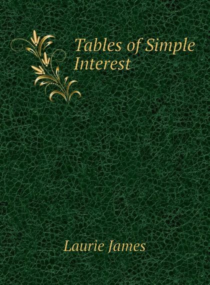 

Tables of Simple Interest