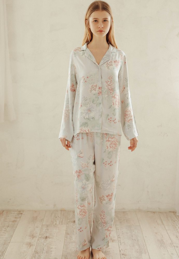 

Пижама женская Lilac Berni Fashion (M) Голубой