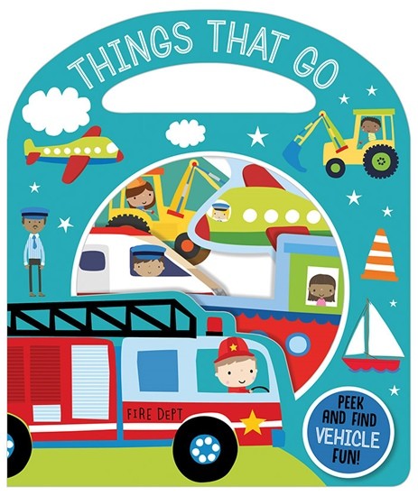 

Busy Windows: Things That Go. Board book