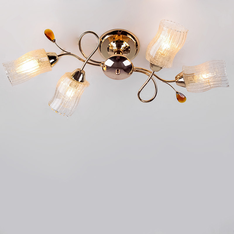 

Люстра стельова Light House ES-16010/4 золото