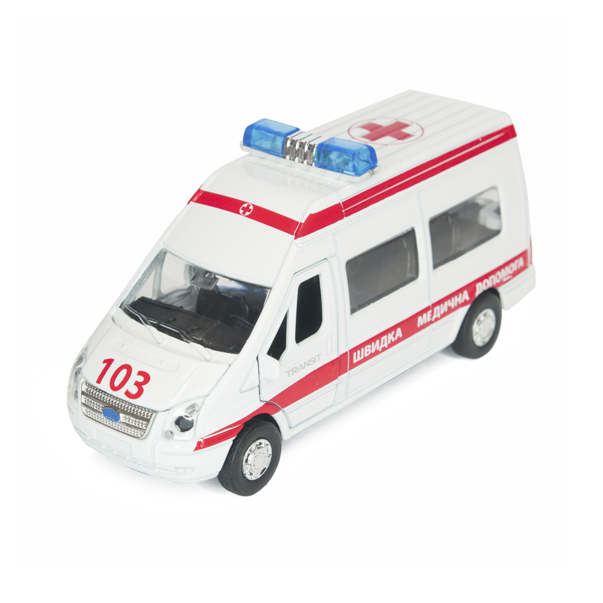 

Автомодель - FORD TRANSIT РЕАНИМАЦИЯ (свет, озвуч. Укр.яз.)