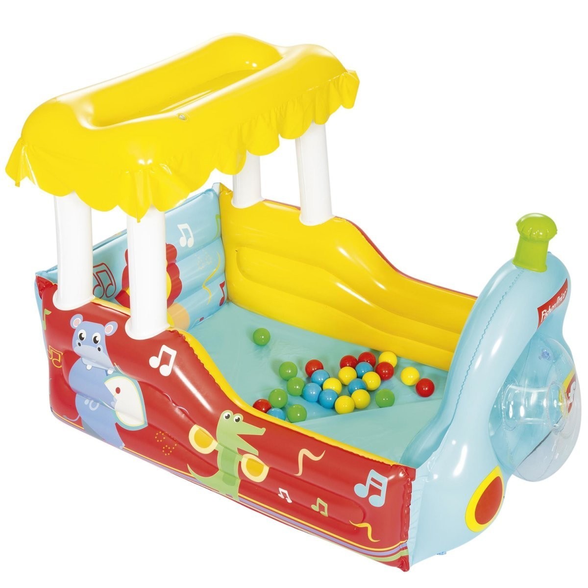 

Игровой центр BW "Поезд" 93537 шарики 25 шт