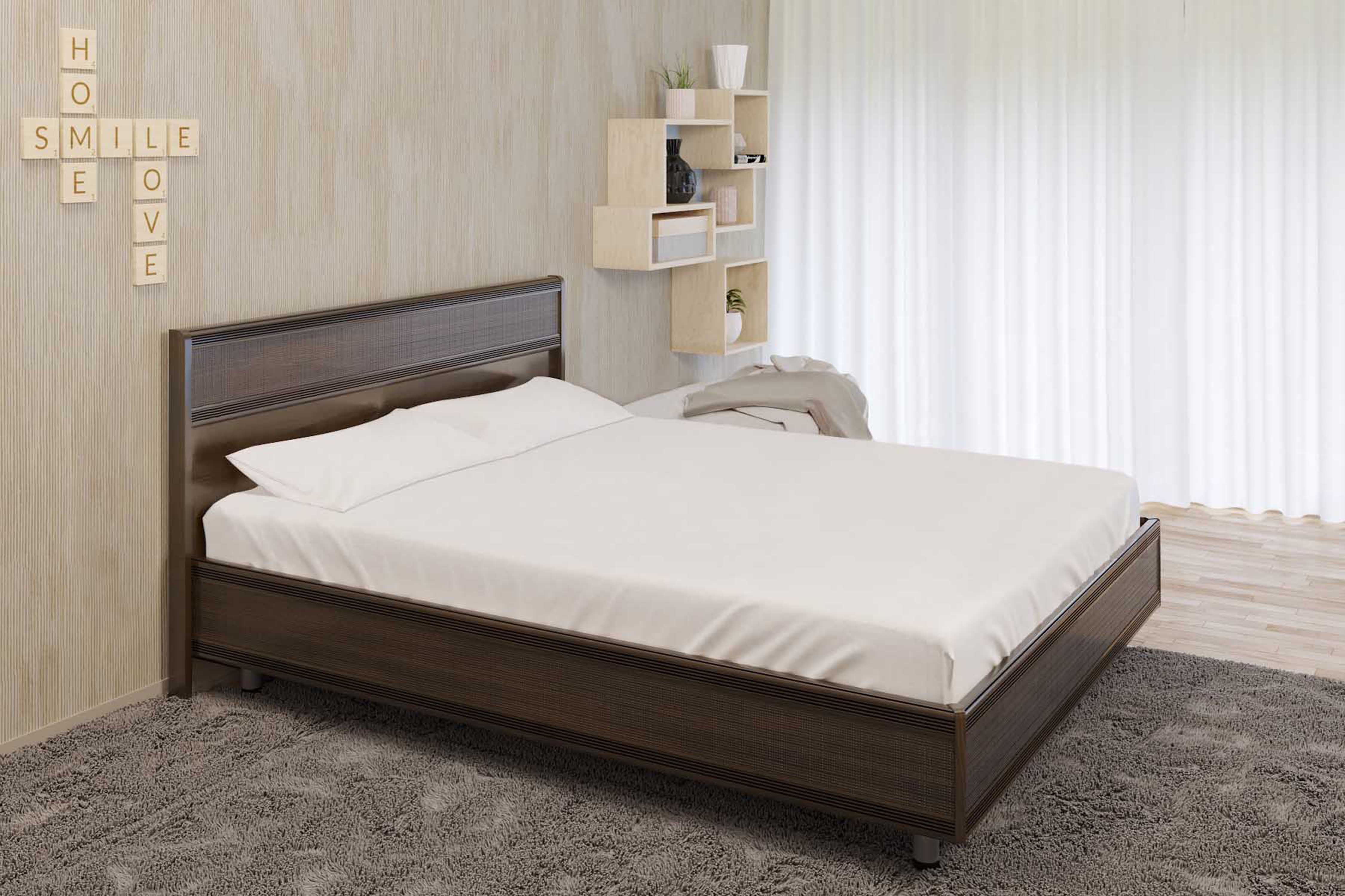 

Кровать Лером Карина 120*200 см Акация Молдау (ler-579)