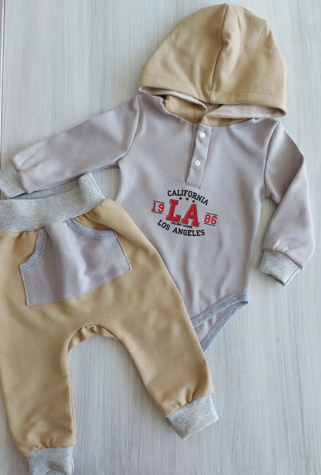 

Комплект 2 ед. RoyalBaby Калифорния р.68, 3-9 мес