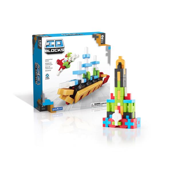 

Конструктор Guidecraft IO Blocks з доповненою 3d реальністю, 192 деталі (G9602)