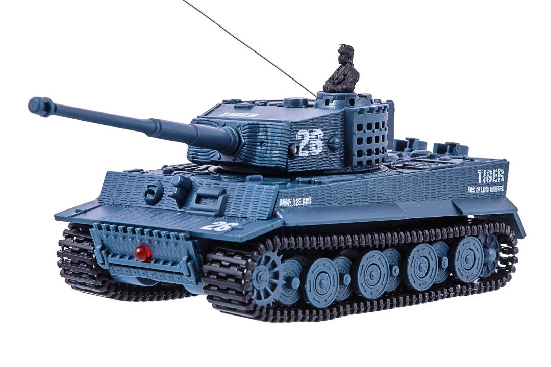 

Танк мікро р/к 1:72 Tiger зі звуком (сірий)