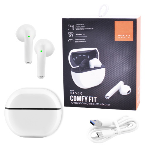 

Беспроводные наушники Wireless TX-81 с кейсом белые 8229