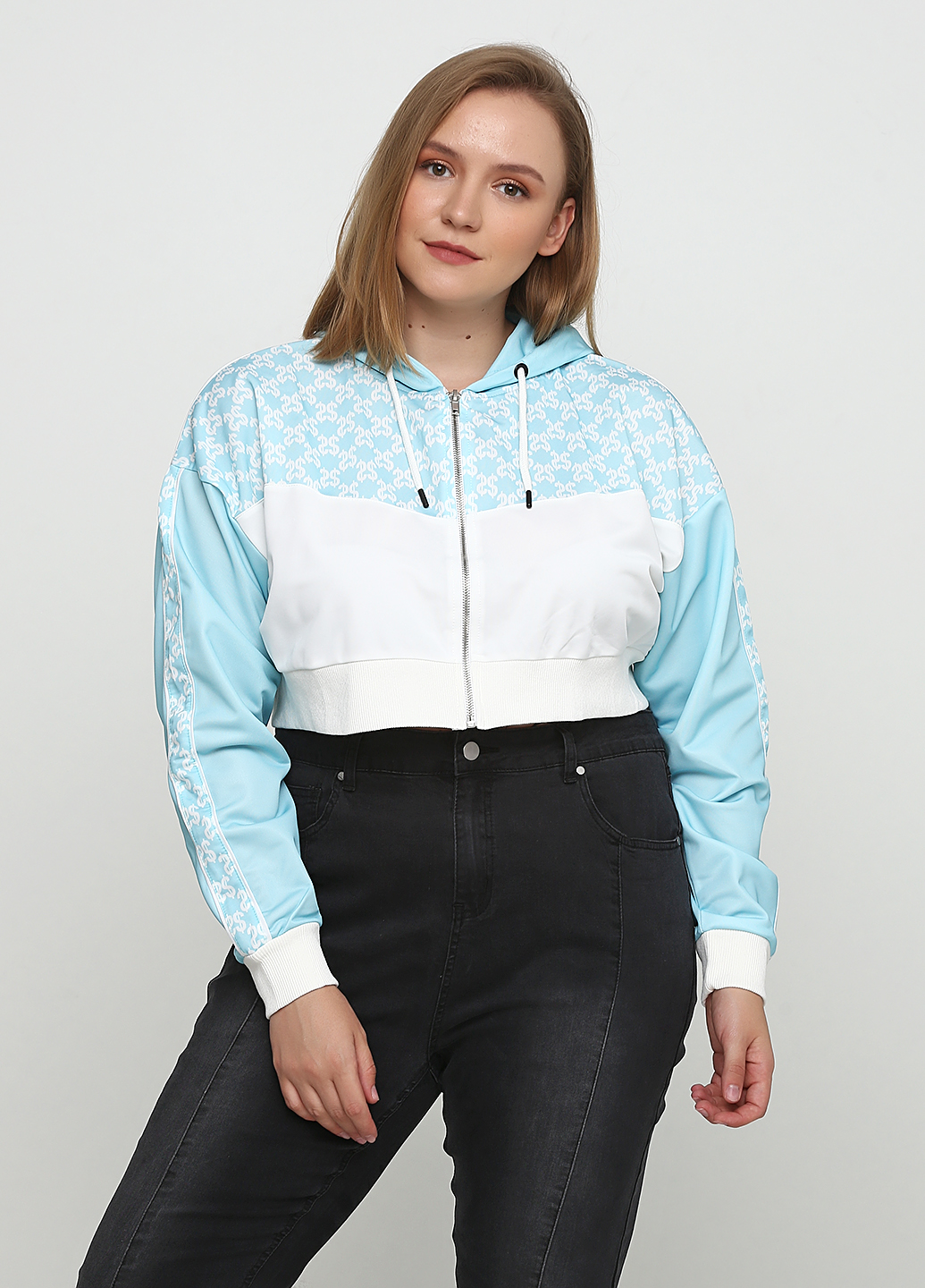 

Худи boohoo  Голубой OVW1107460_01, Худи boohoo 48 Голубой OVW1107460_01