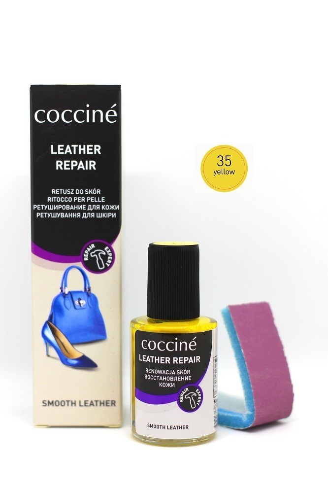 

Корректор-реставратор для кожи Coccine LEATHER RAPAIR Желтый 10мл 55/411/10/35