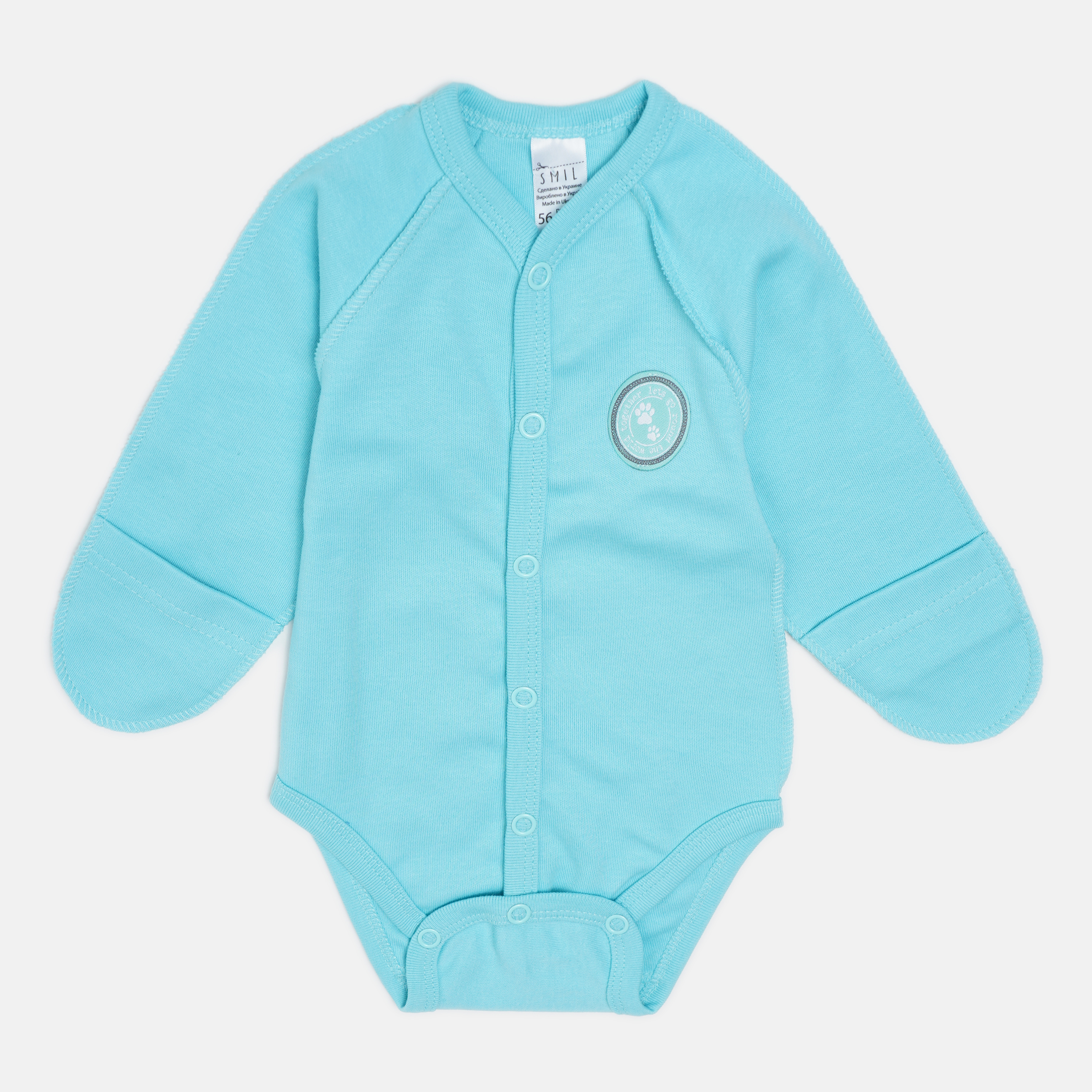 

Боди Smil Daddy'S Time 102487 62 см Бирюзовое