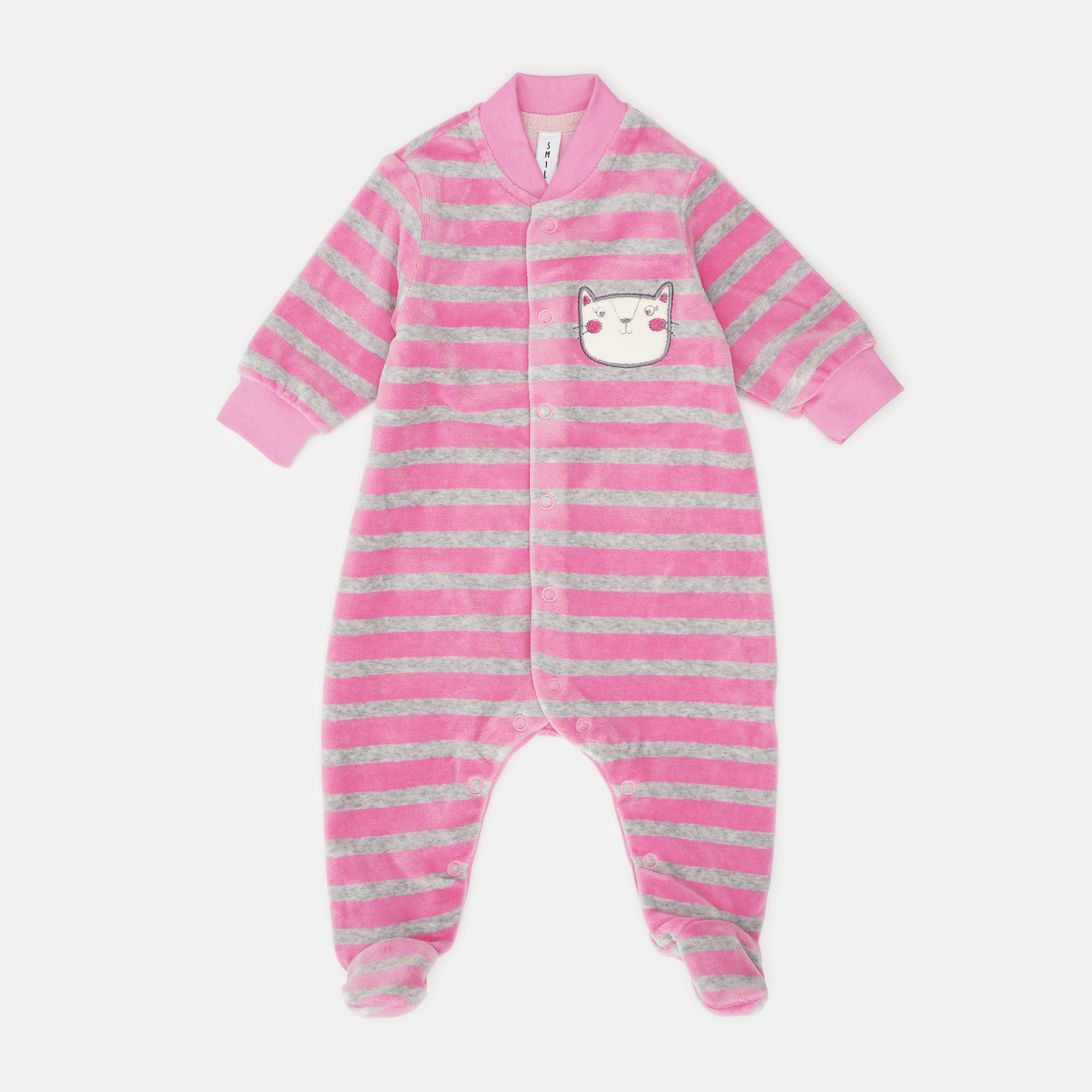 

Человечек Smil Little Sweetie 122069 62 см Серый с розовым