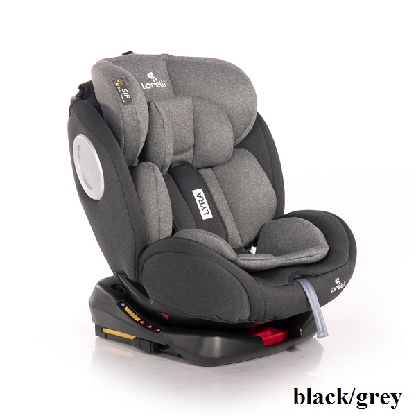 

Автокресло Lorelli LYRA ISOFIX (0-36кг) (black/grey)