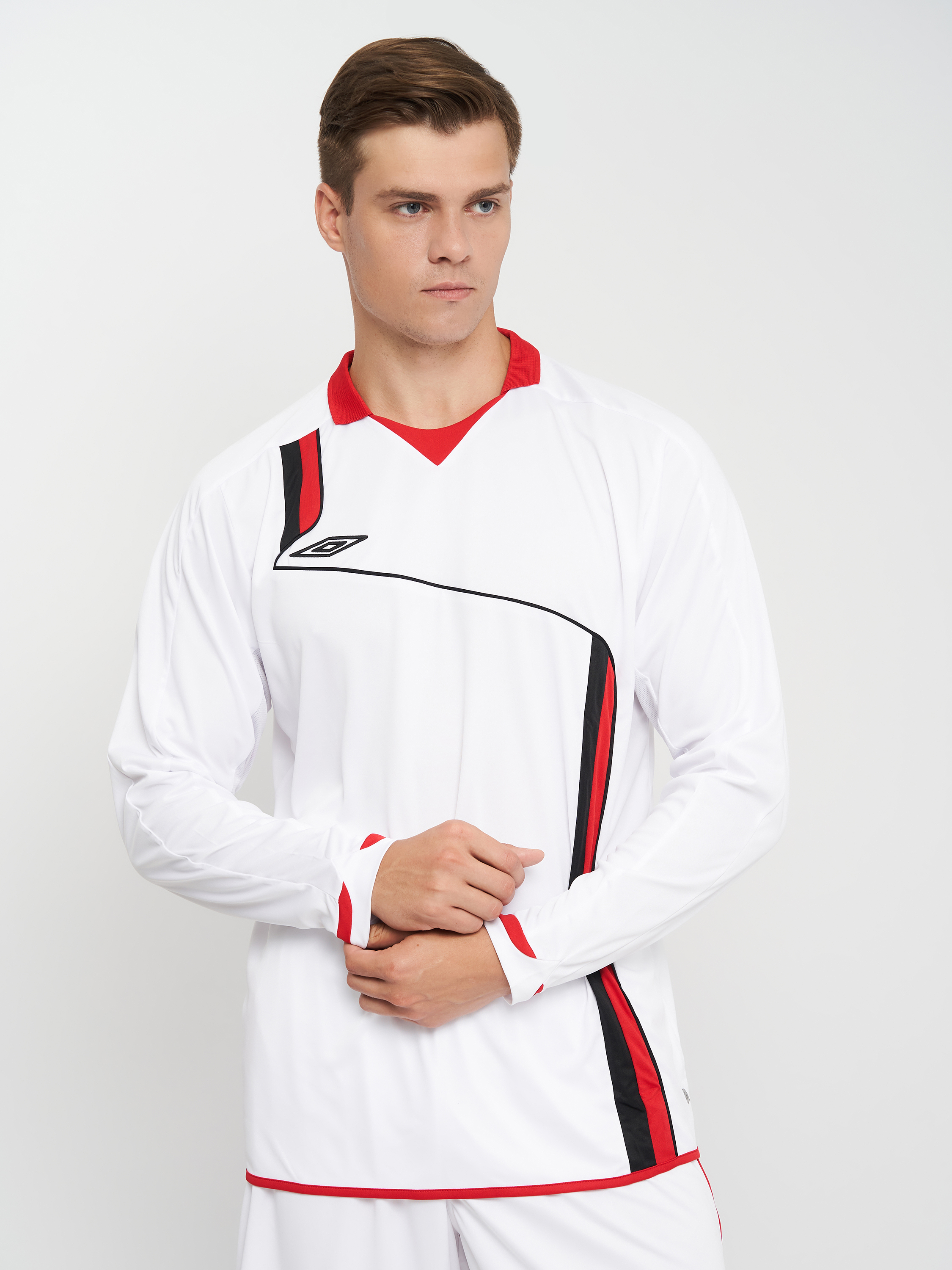 

Спортивный лонгслив Umbro Stamford Jersey L/S U91410H88  Белый, Спортивный лонгслив Umbro Stamford Jersey L/S U91410H88 XL Белый