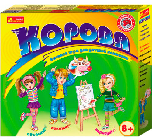 

Настольная игра Корова, детская, Ranok Creative (12-66731)