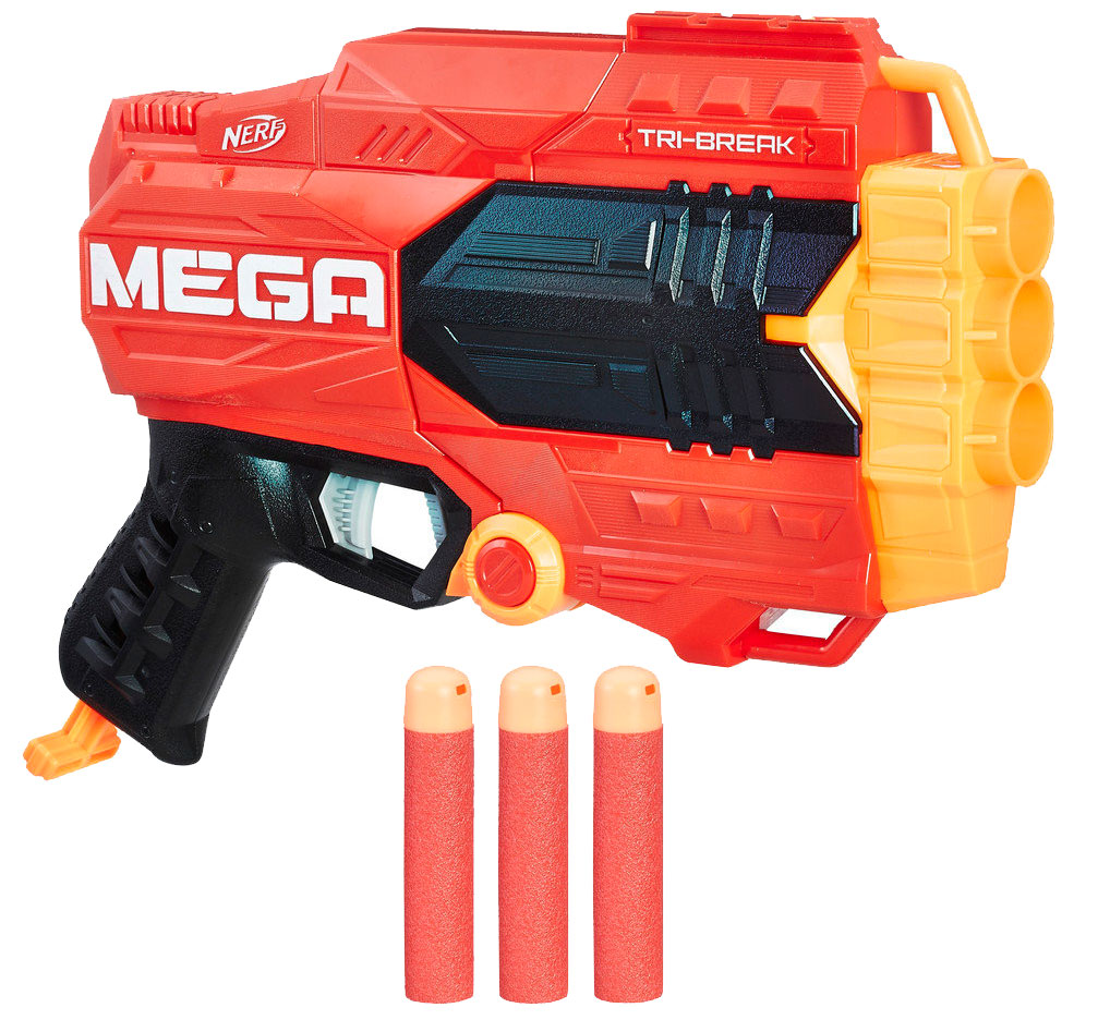 

Бластер Tri-Break, N-Strike MEGA, Nerf (12-50694)