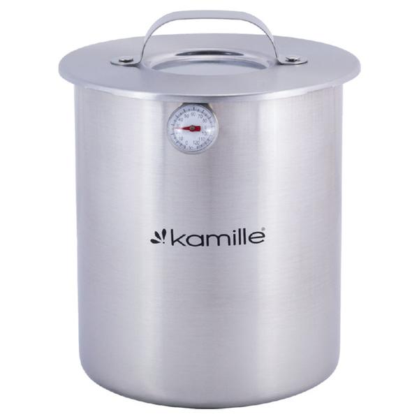 

Ветчинница нержавеющая Kamille 140 мм x 2.5 л с термометром (6513)