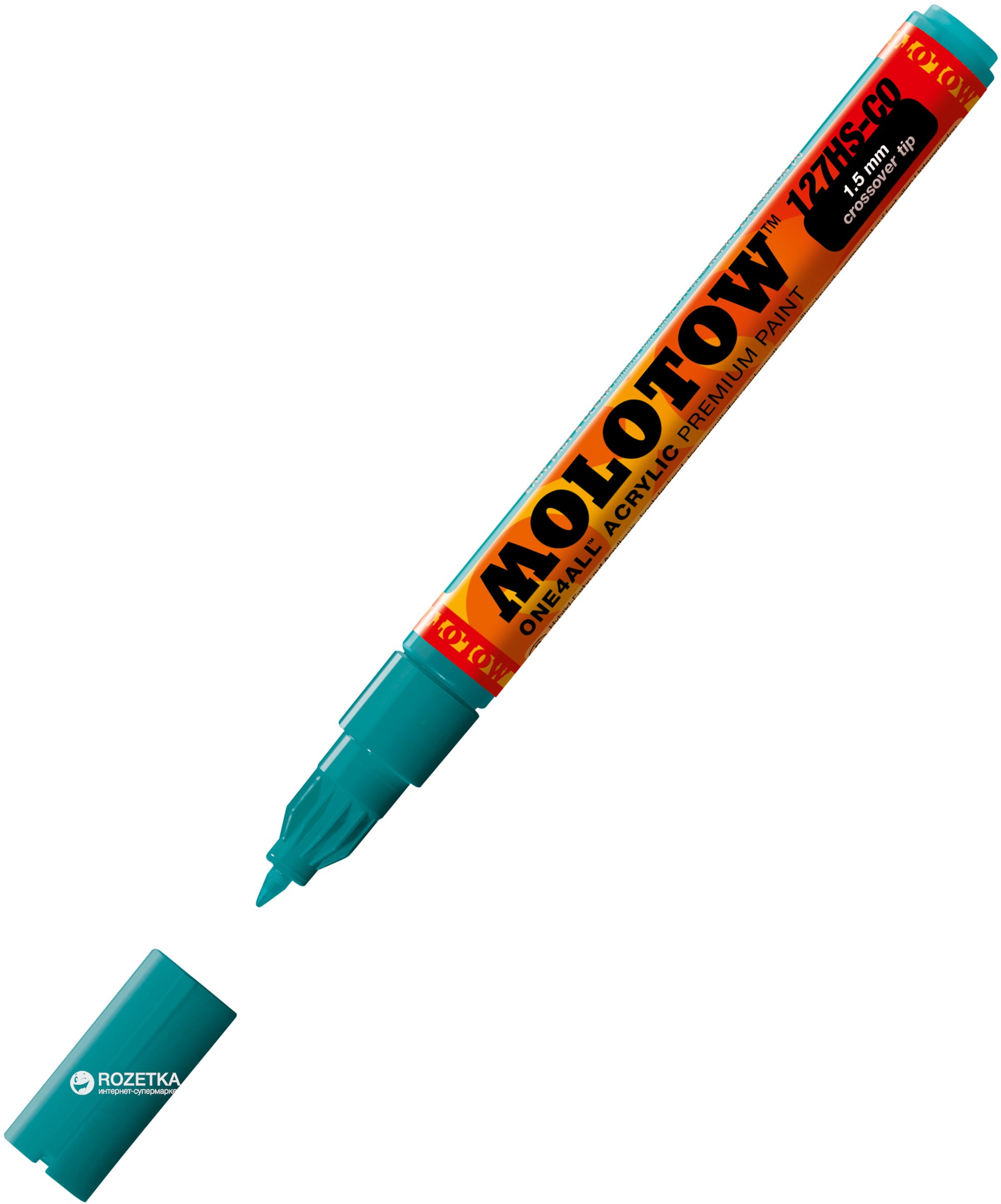 

Маркер акриловый Molotow One4All 127HS-CO 1.5 мм Голубая лагуна (MO127421)