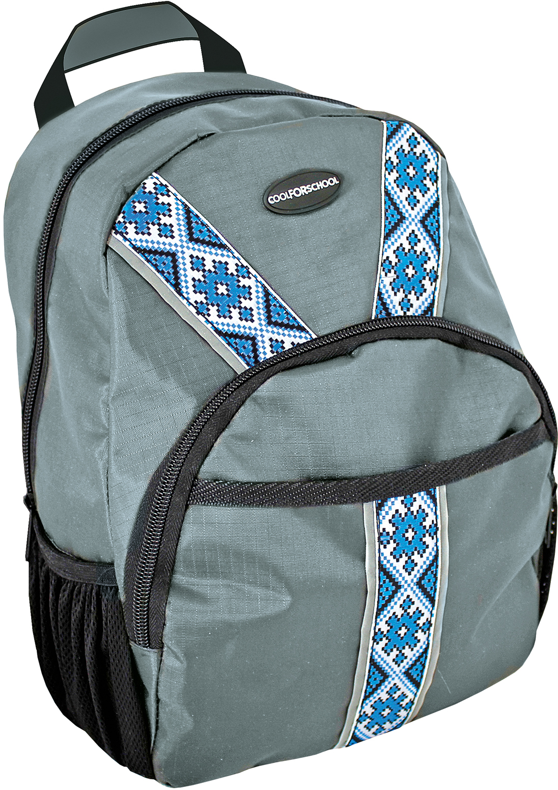 

Ранец дошкольный Cool For School Vyshyvanka Classic Gray 306 29 х 20 х 10 см 5.8 л унисекс (CF85649) (4044572856494)