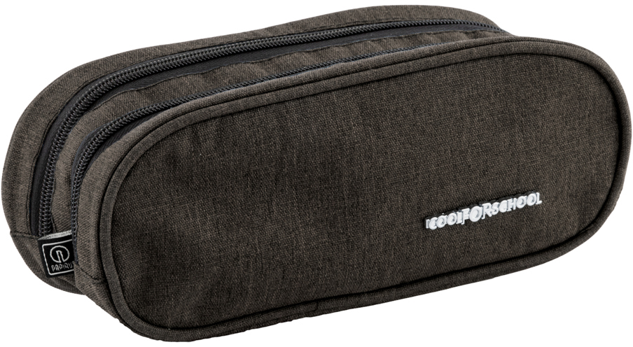 

Пенал Cool For School мягкий 2 молнии Коричневый (CF85397-43)