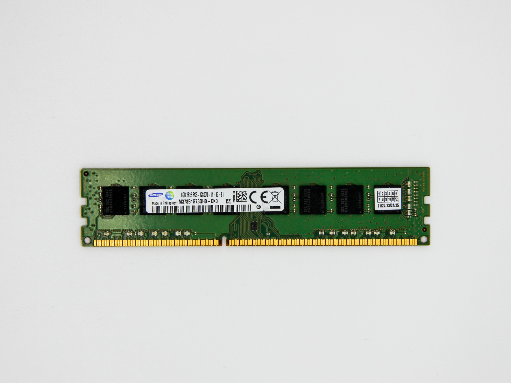 

Оперативная память Samsung DIMM 8Gb DDR3-1600MHz PC3-12800 CL11 (M378B1G73QH0-CK0) Refurbished