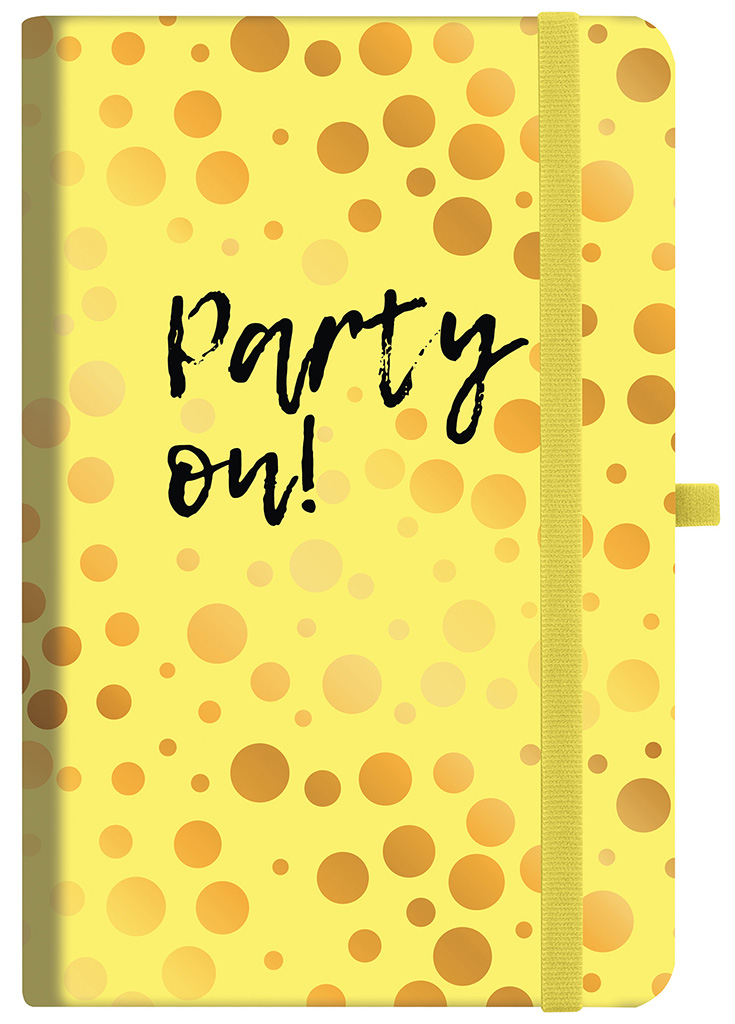 

Деловая записная книга Optima Party On А5 256 страниц в линейку (O20812-32)