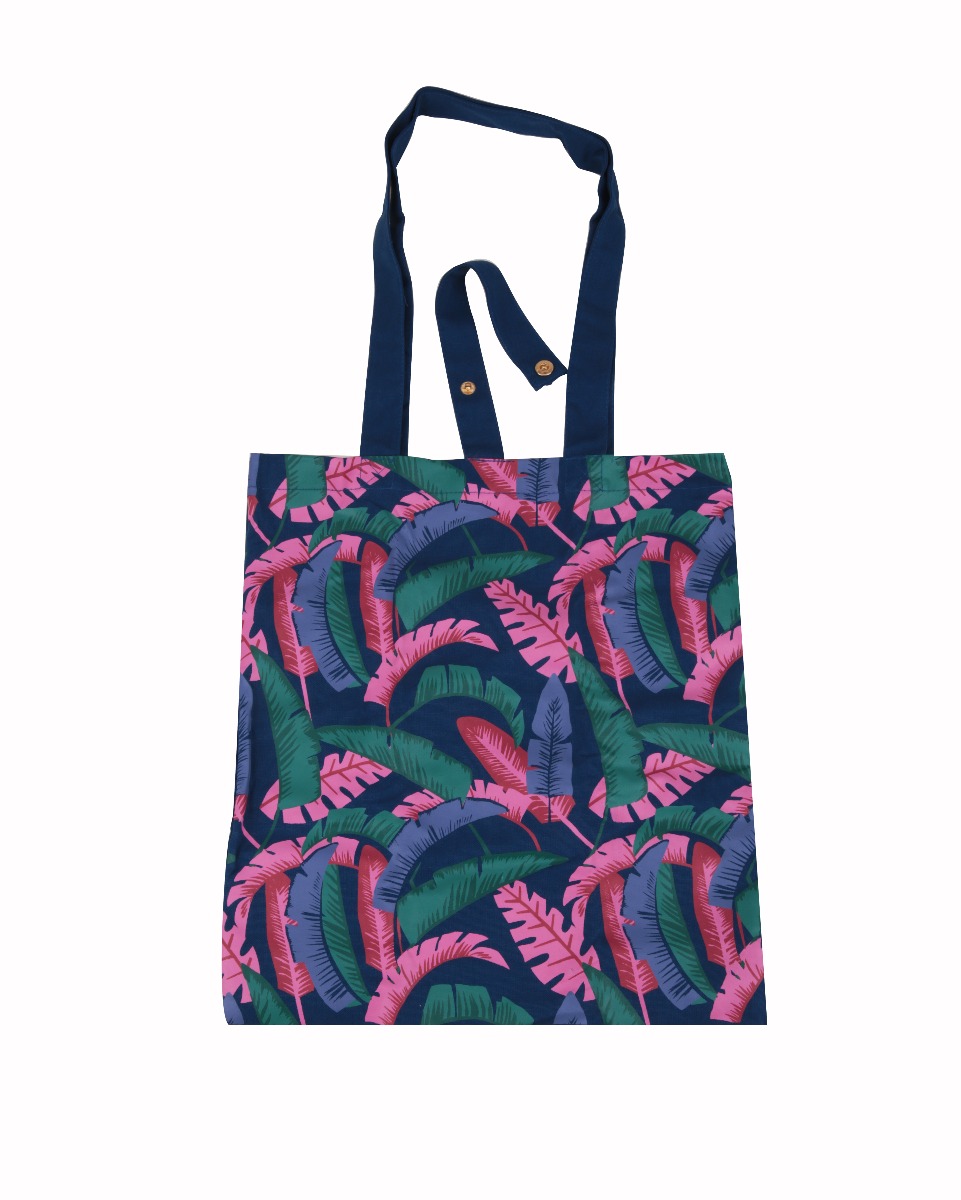 

Сумка текстильная Auchan Tropic Funky, синий