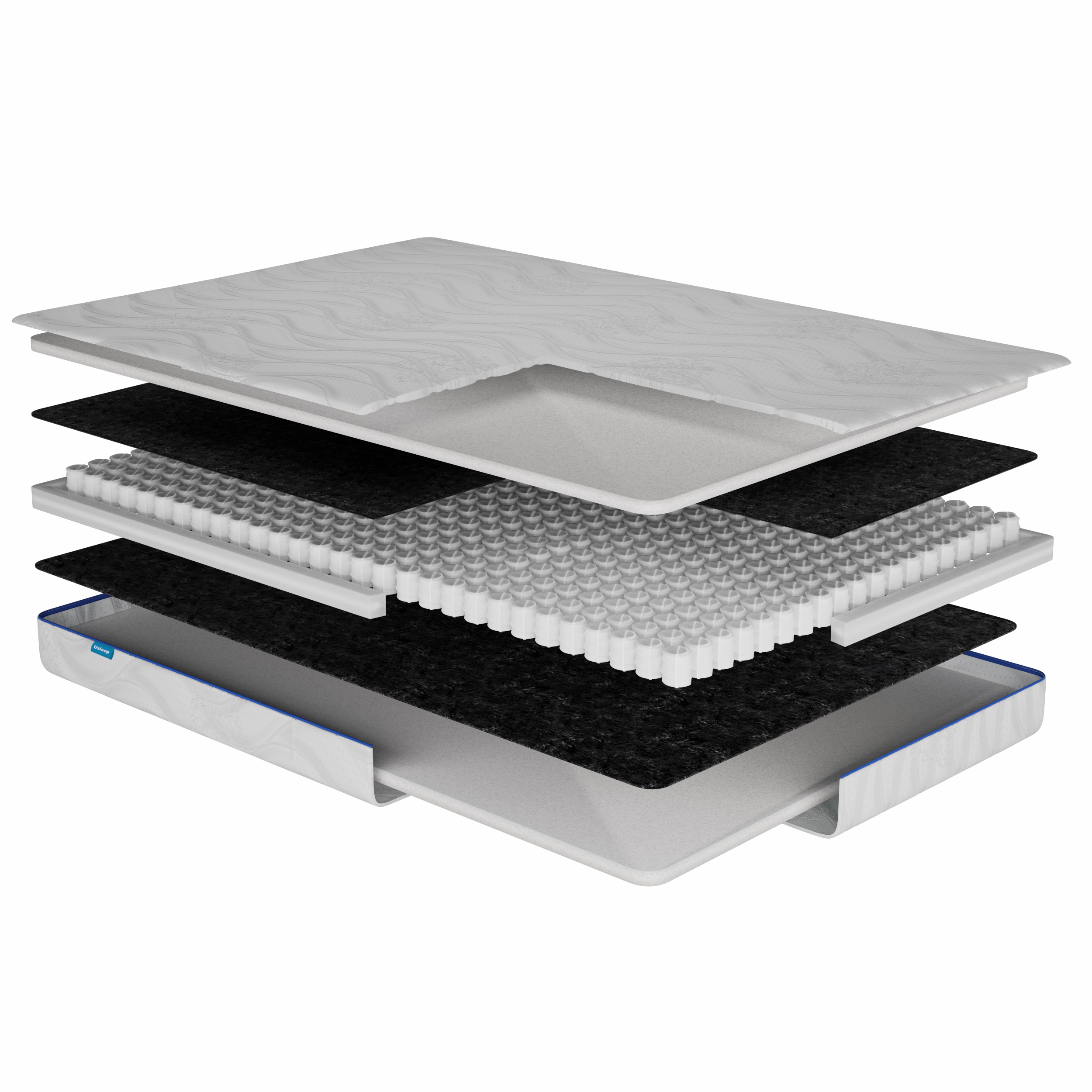 

Пружинный ортопедический матрас Island Blue Usleep 180х200