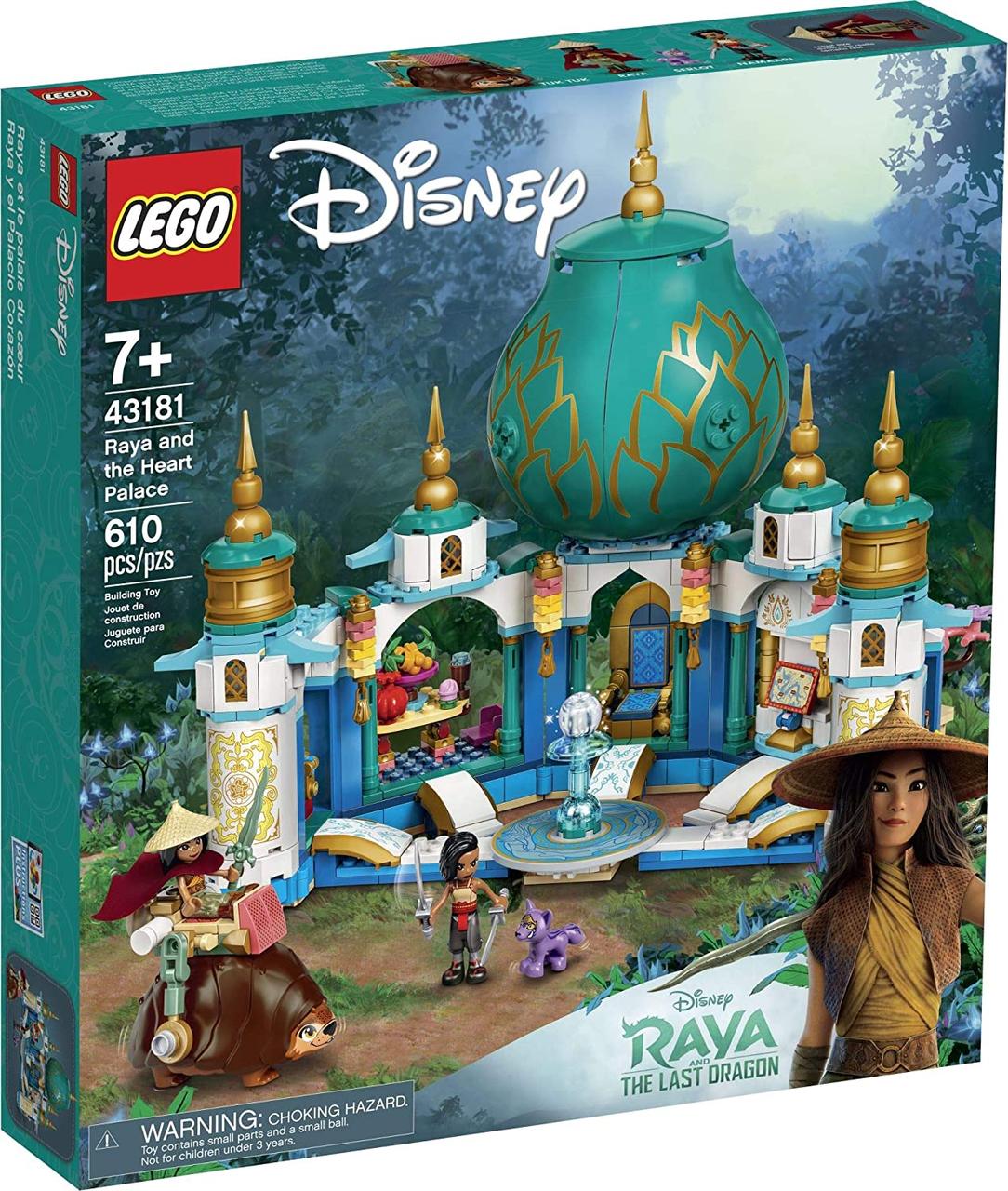 

Конструктор LEGO Disney Princess Райя и Дворец сердца 610 деталей (43181)