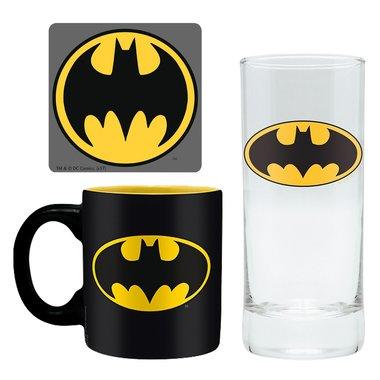 

Подарочный набор ABYstyle DC COMICS Batman (стакан, подставка под стакан, мини чашка)