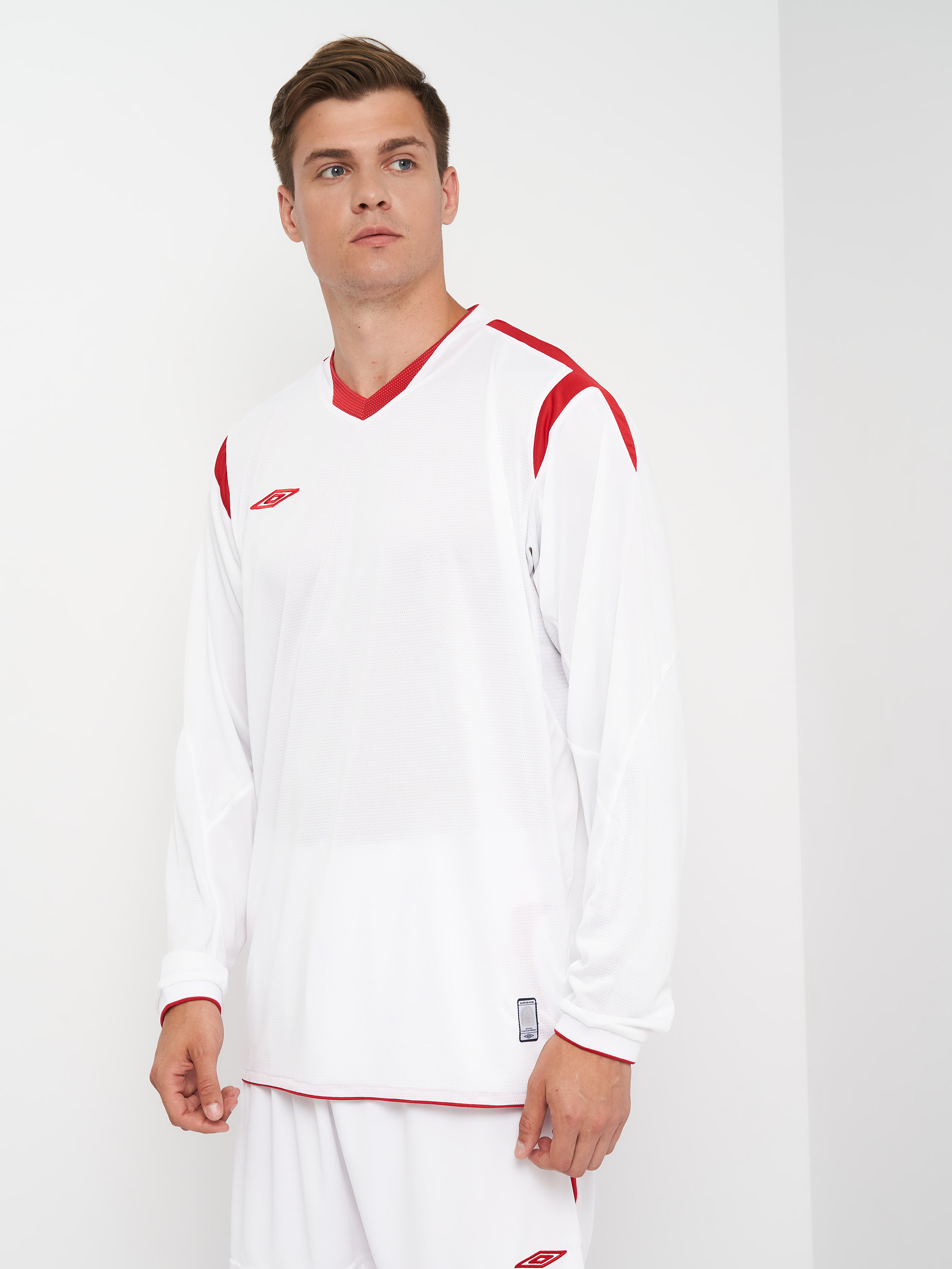 

Спортивный лонгслив Umbro Umbro Jersey/L ATW61588LD060  Белый, Спортивный лонгслив Umbro Umbro Jersey/L ATW61588LD060 XL Белый