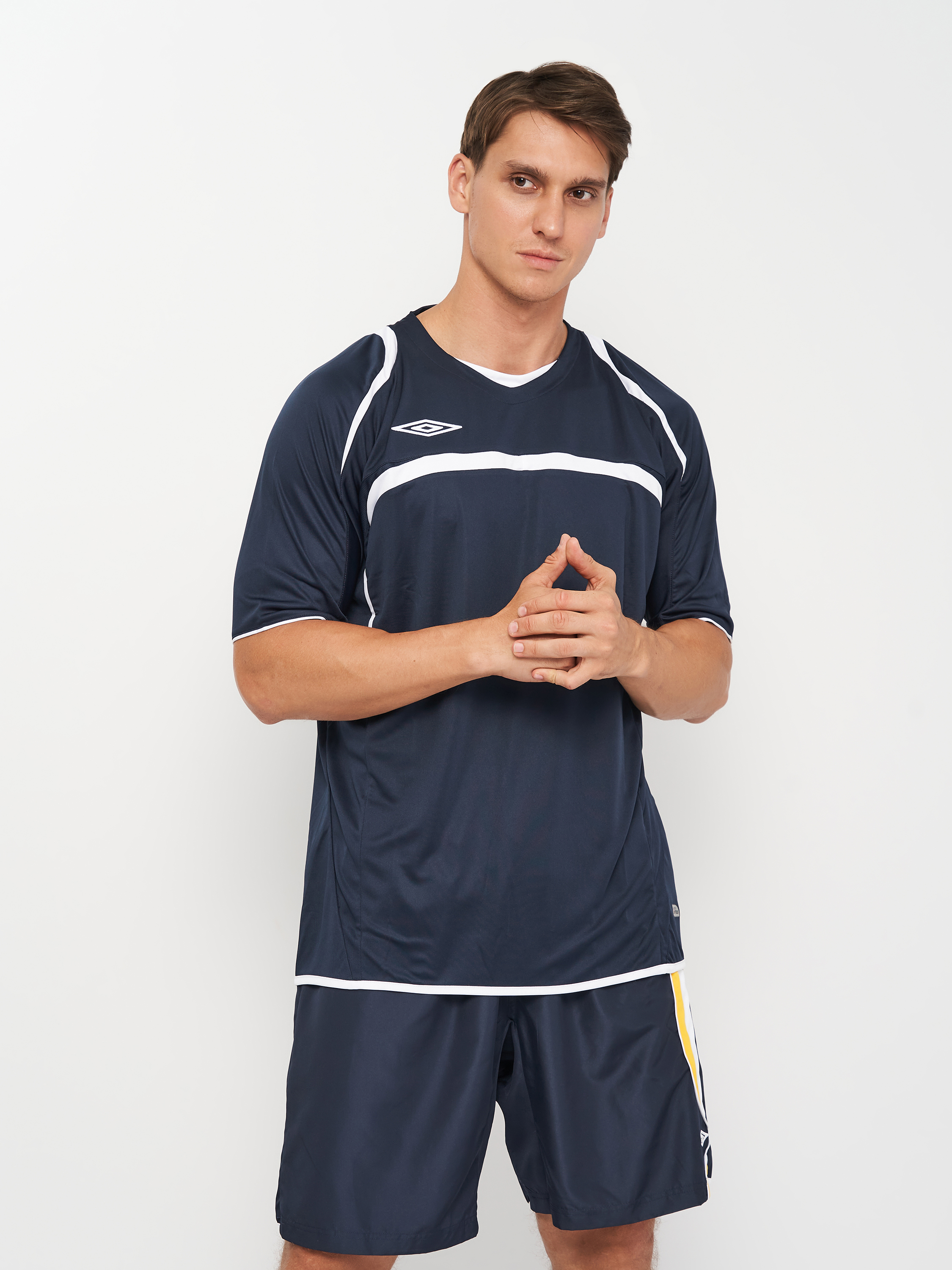

Футболка Umbro Derbi Jersey S/S U914504H2 XL Темно-синяя