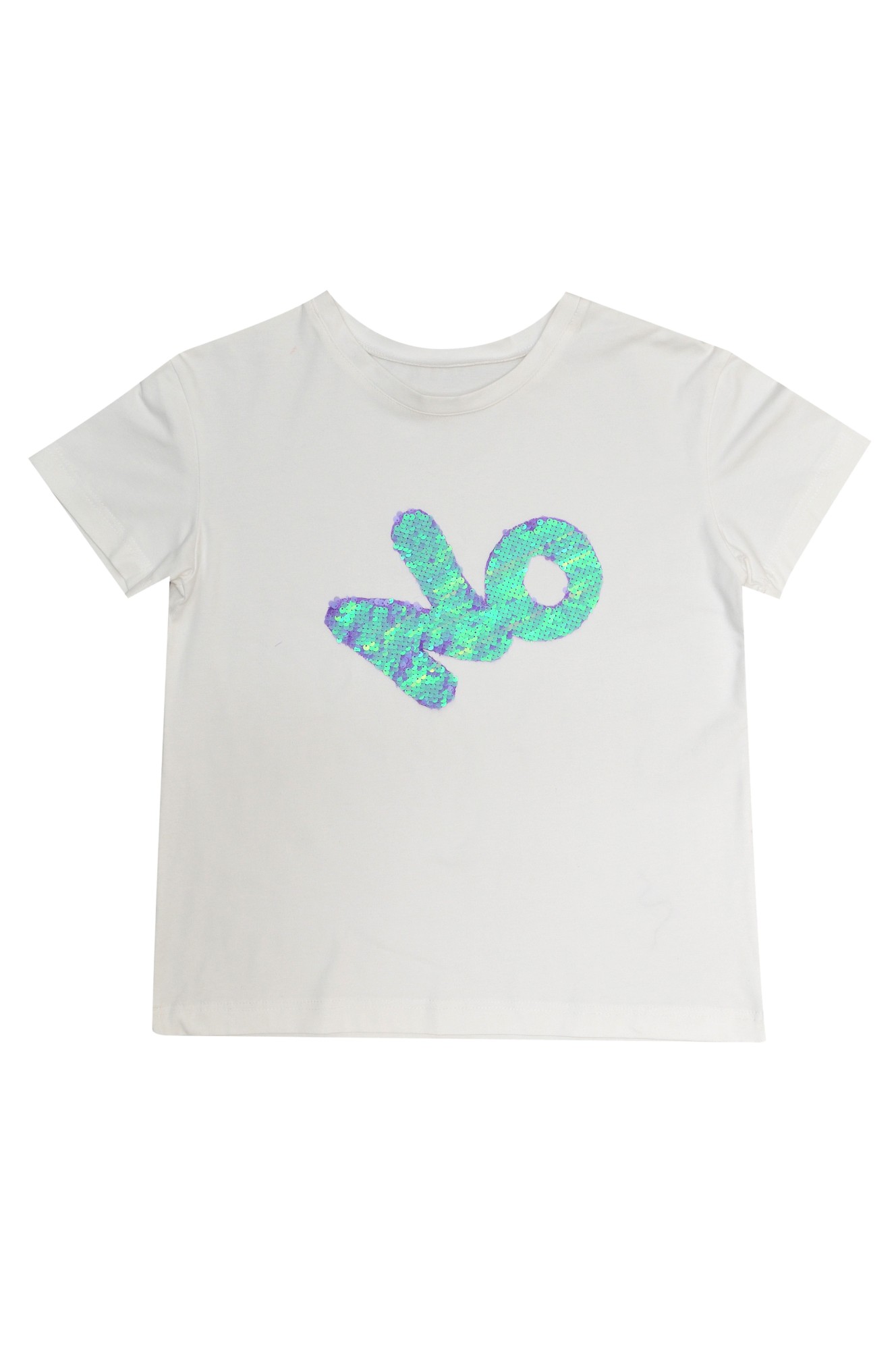 

Футболка женская белая DNA с принтом "No"