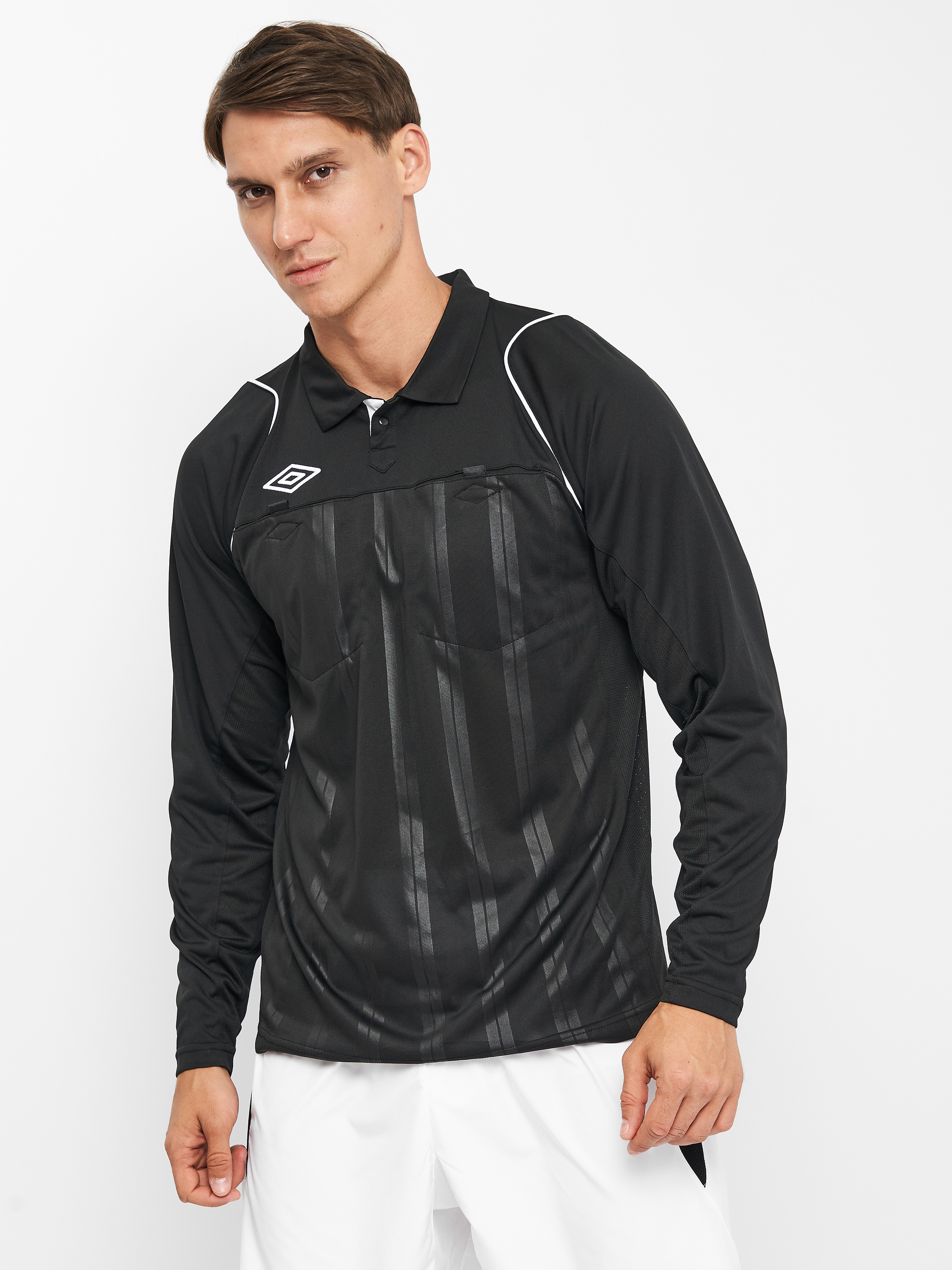 

Поло Umbro Referee Jersey L/S U93704090 XL Черное