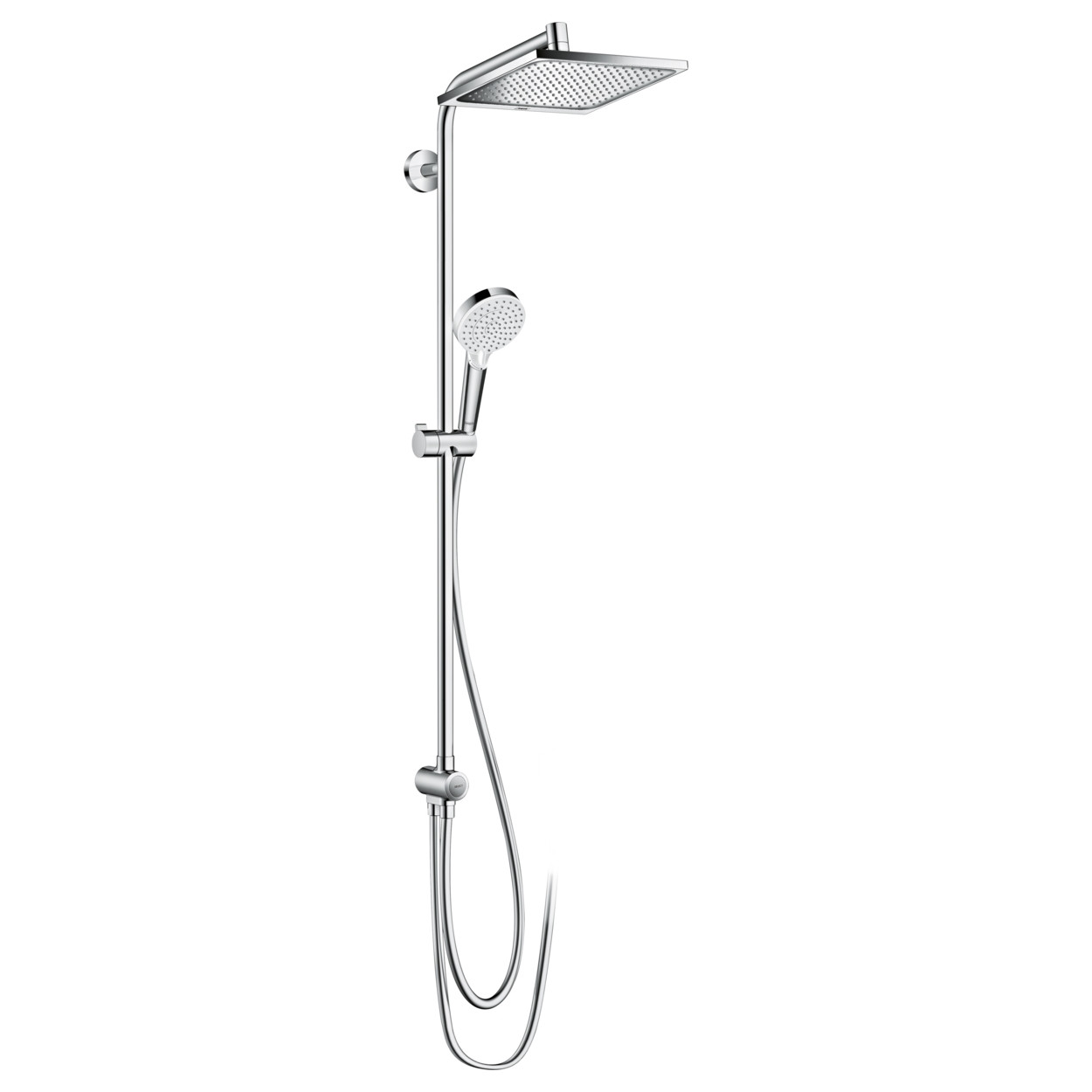 

Душевая система Hansgrohe Crometta E 240 1jet Showerpipe Reno 27289000 (55110)