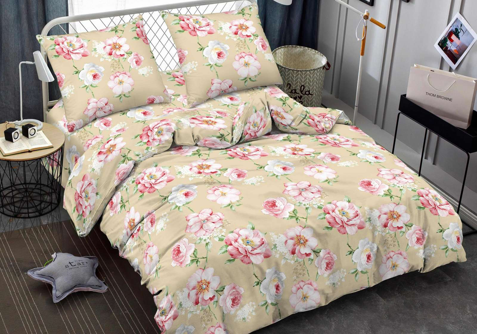 

Комплект постельного белья Modern Микросатин 15-0591 Infinity 175х210