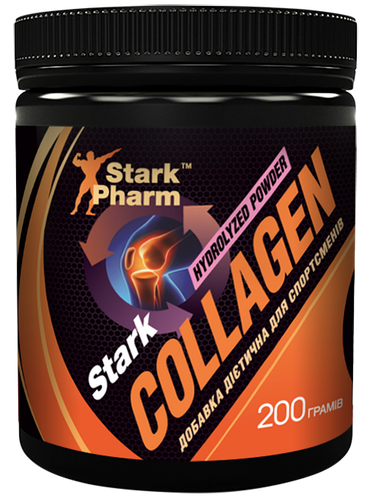 

Коллаген Stark Pharm Collagen Hydrolyzed Powder 200 грамм Без вкуса