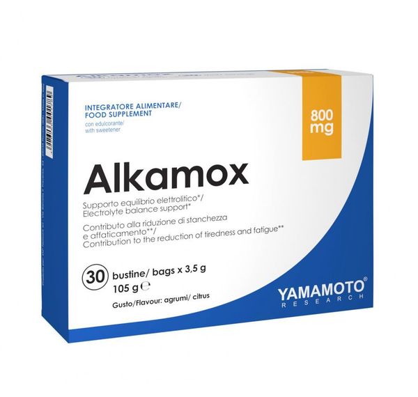 

Магний и калий Yamamoto nutrition Alkamox 30 таблеток