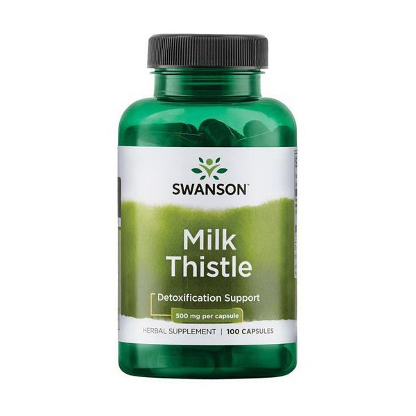 

Экстракт расторопши Swanson Full Spectrum Milk Thistle 500 mg 100 капсул