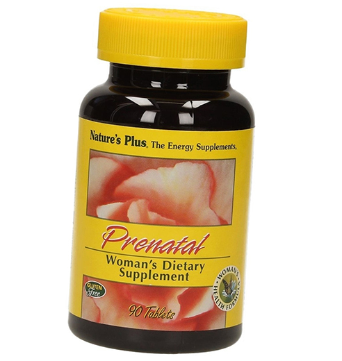 

Поливитамины для беременных, Prenatal, Nature's Plus 90таб (36375094)