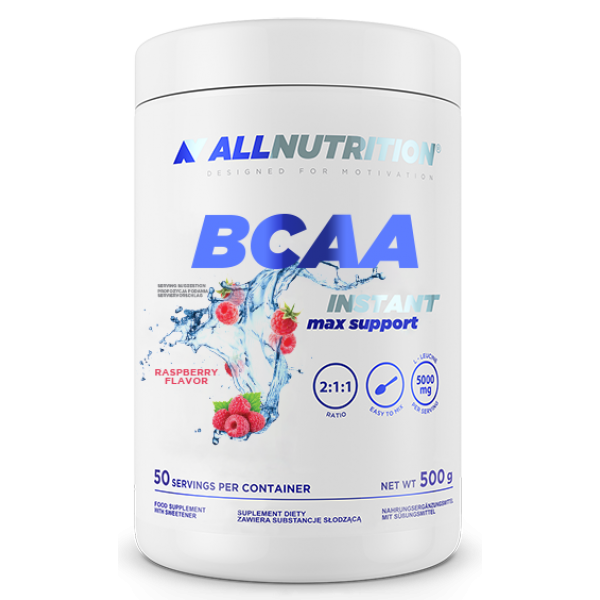 

БЦАА AllNutrition BCAA Max Support Instant 500 грамм малина