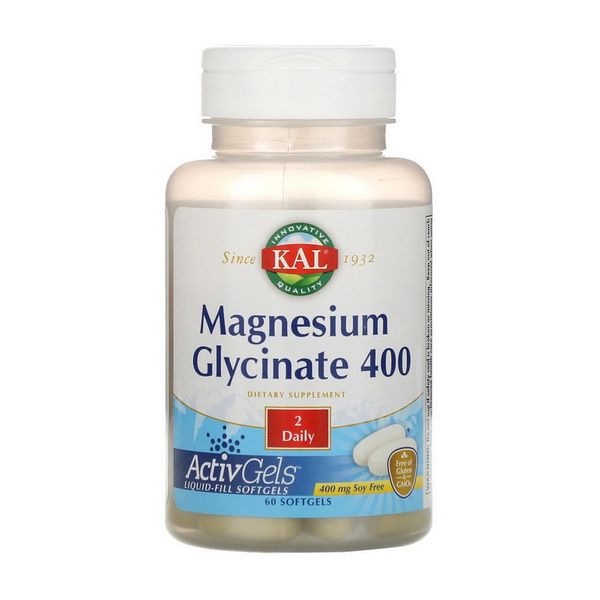 

Магний KAL Magnesium Glucinate 400 mg 60 капсул