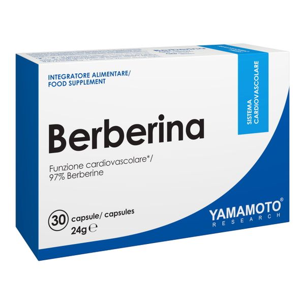 

Берберин Yamamoto nutrition Berberina 30 капсул