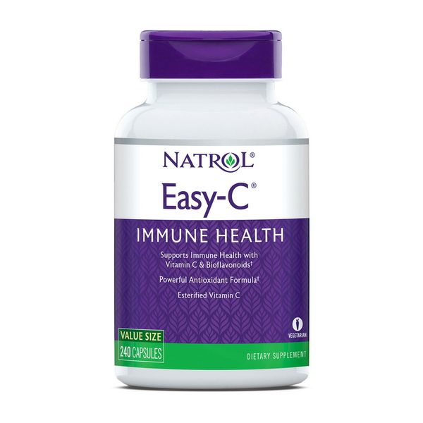 

Витамин С Natrol Easy-C 500 mg immune health 240 капсул