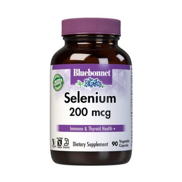 

Селен Bluebonnet Nutrition Selenium 200 mcg 90 капсул