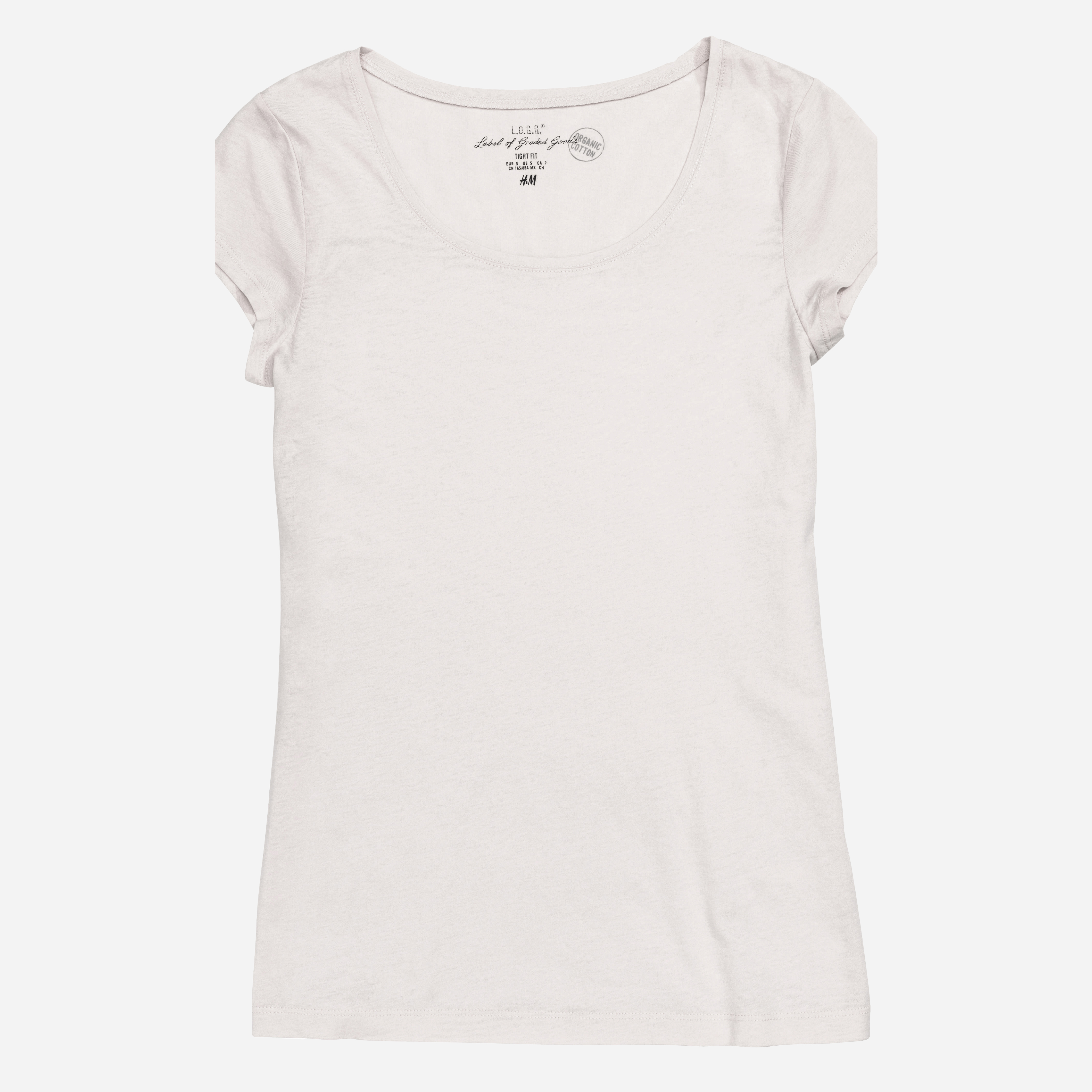 

Футболка H& 2982434  Светло-серый меланж, Футболка H&M 2982434 M Светло-серый меланж
