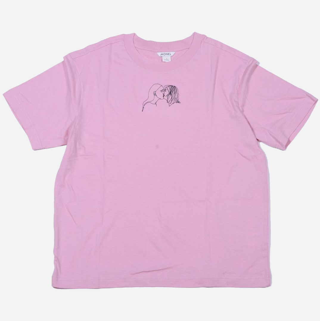 

Футболка Monki 0719429 S Розовая