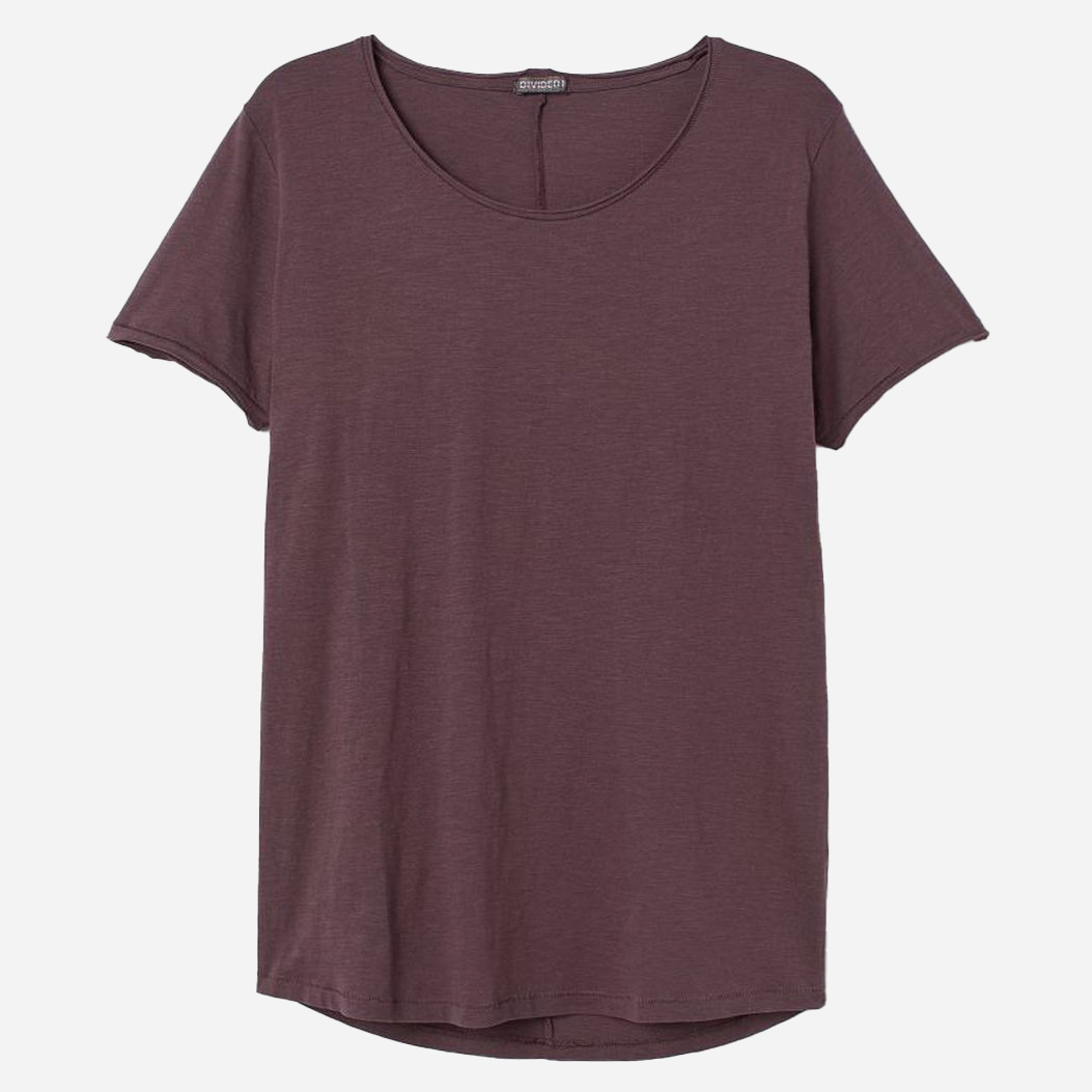 

Футболка H&M 0449263-9 M Сиреневая